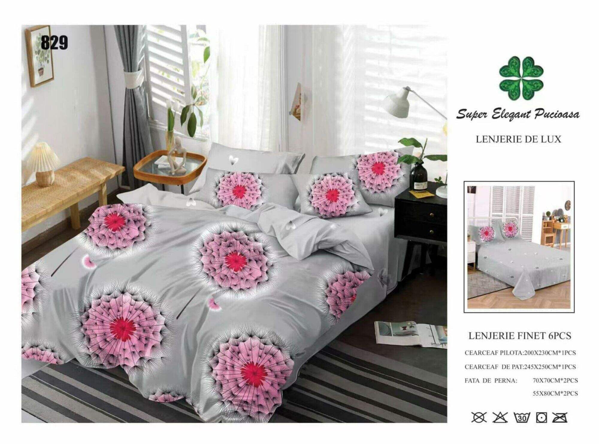 Lenjerie de Pat Super Elegant Pucioasa 103