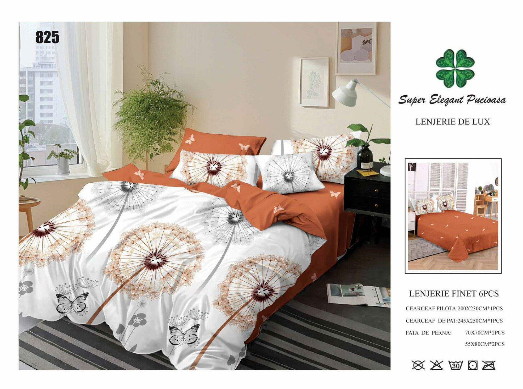 Lenjerie de Pat Super Elegant Pucioasa 105
