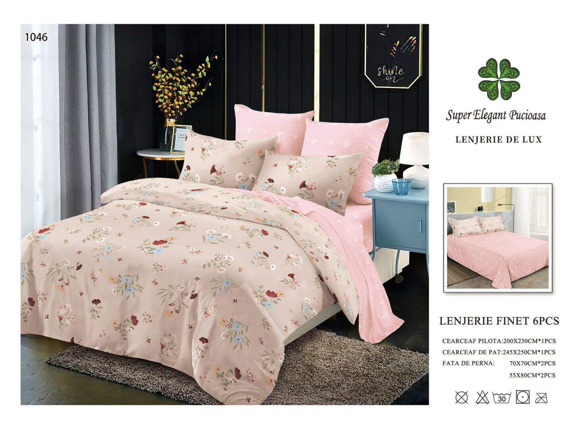 Lenjerie de Pat Super Elegant Pucioasa 109