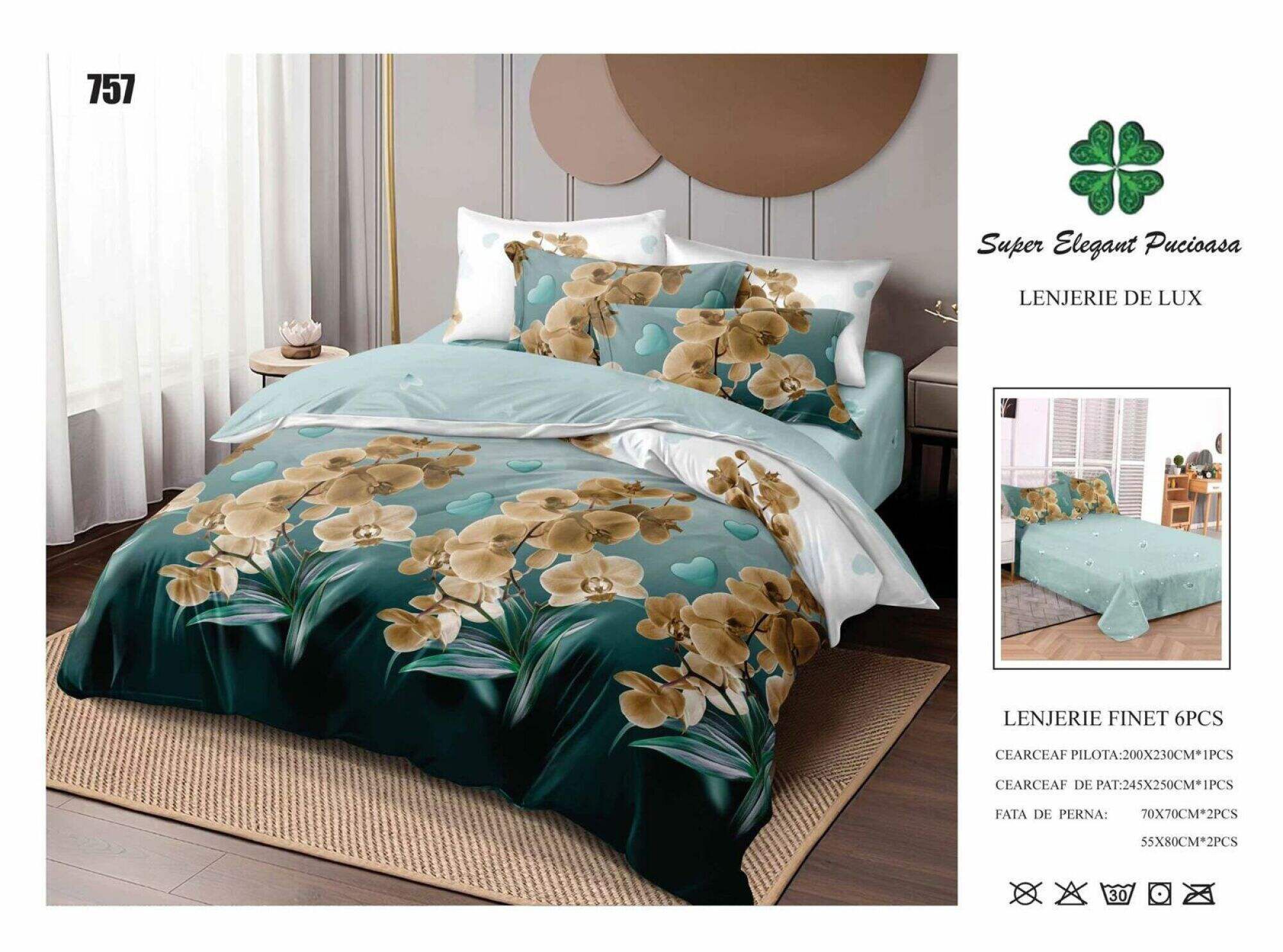 Lenjerie de Pat Super Elegant Pucioasa 173