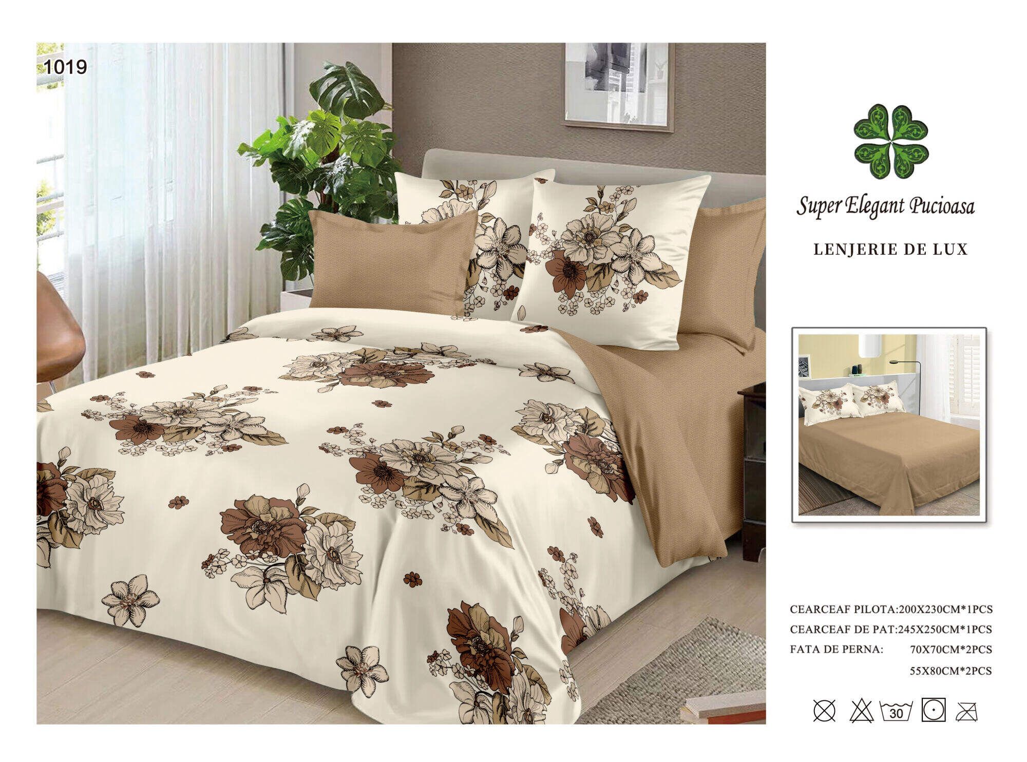 Lenjerie de Pat Super Elegant Pucioasa 30