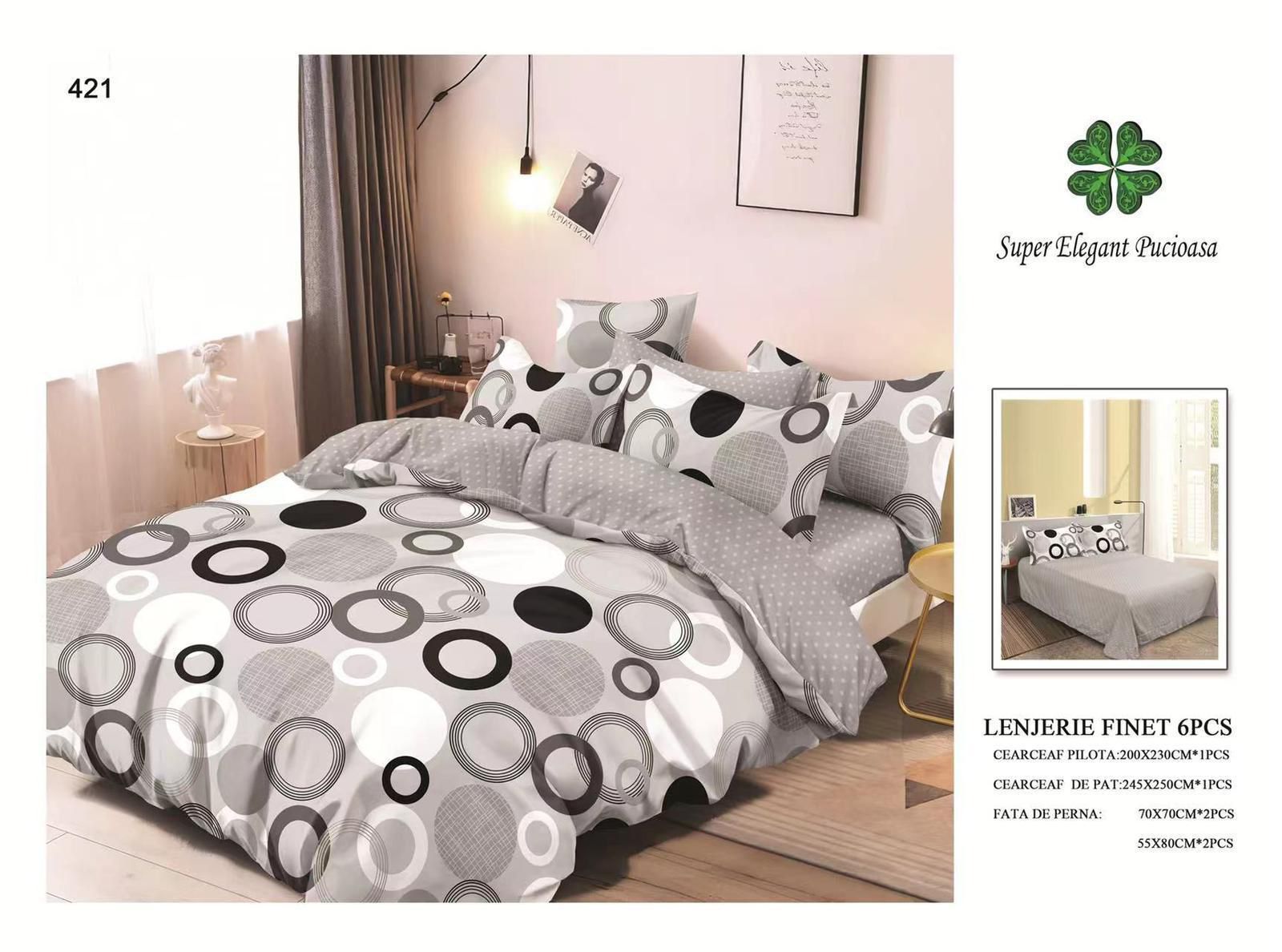 Lenjerie de Pat Super Elegant Pucioasa 49