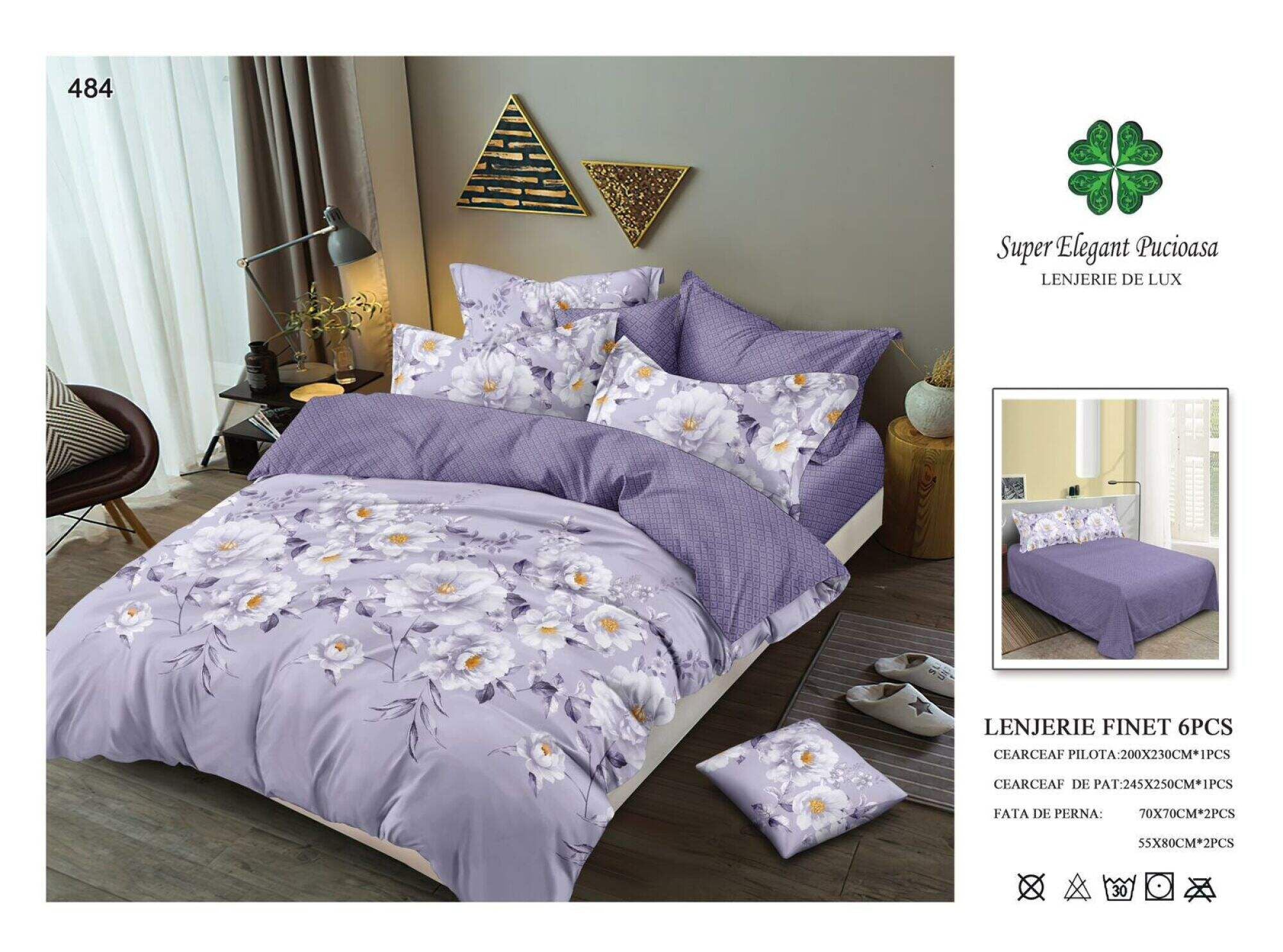 Lenjerie de Pat Super Elegant Pucioasa 77