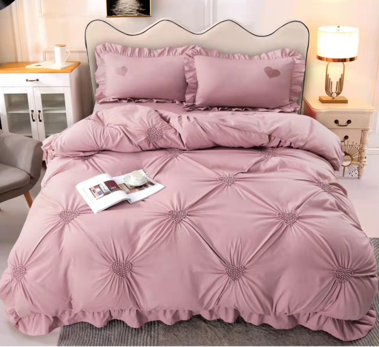 Lenjerie de pat bumbac premium 6 piese – 9