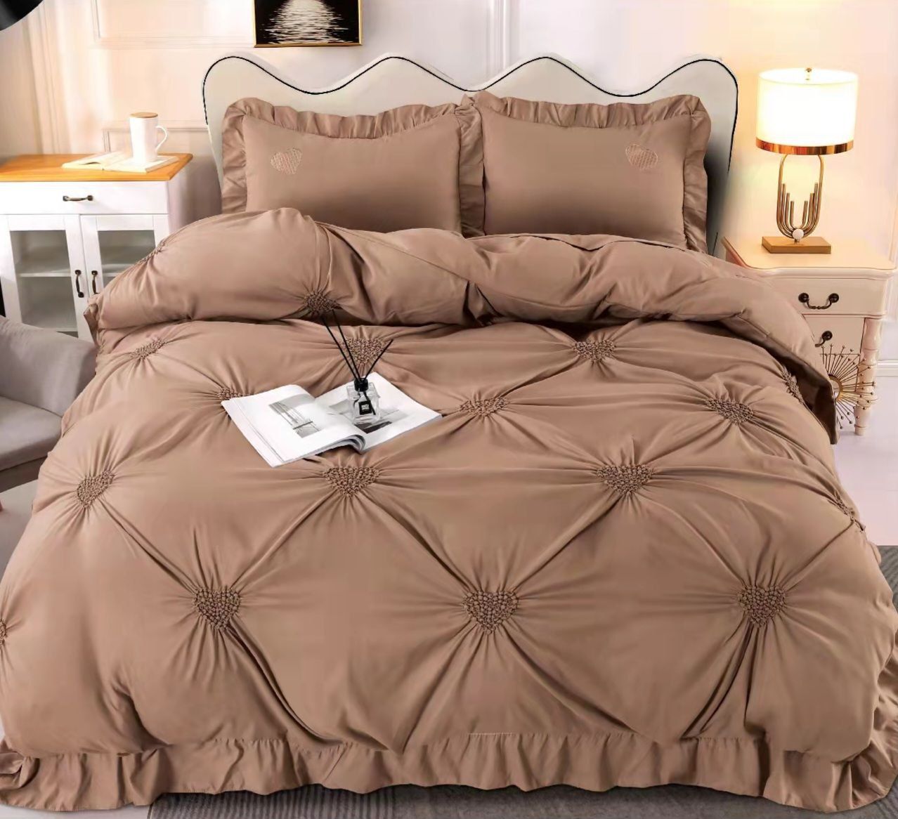 Lenjerie de pat bumbac premium 6 piese – 13