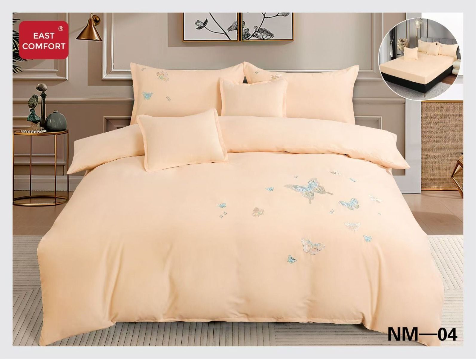 Lenjerie de pat bumbac premium 6 piese – 20