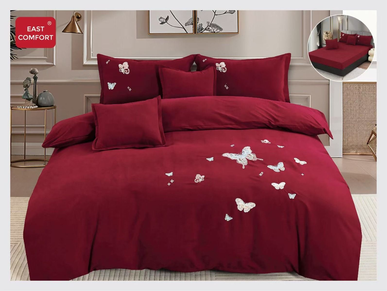 Lenjerie de pat bumbac premium 6 piese – 28